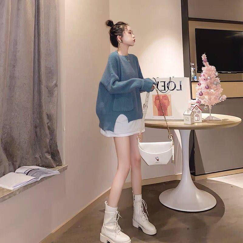 PREGNANT WOMEN AUTUMN SUITS FASHION OUTINGS TRENDY MOMS SPRING AND AUTUMN LONG-SLEEVED TOPS SWEATERS SWEATERS WOMENS AUTUMN AND WINTER TWO-PIECE SETS