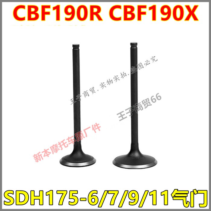 适用新大洲本田CBF190R/CBF190X进排气门SDH175-6/7/9/11气门油封