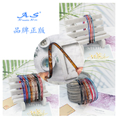 AS品牌正版 耐摔结实不爱断环保发夹发卡发箍头箍 优质牛筋树脂韩版