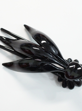 AS优质牛筋树脂 耐摔 发夹发抓抓夹怪手鸭嘴燕尾5220 满额包邮