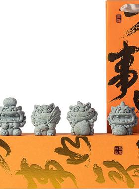2025中式风招财貔貅摆件前程似锦高档礼品办公室桌面装饰品送领导