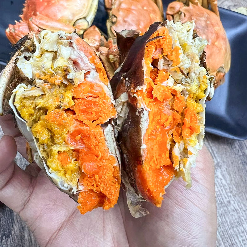 【先看页面售后】花雕熟醉蟹2两/2.5两 母蟹 解冻即食 发顺丰