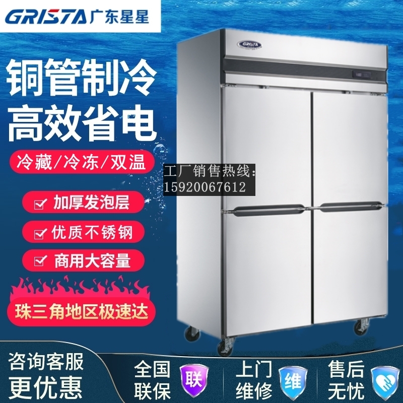 618星星Q1.0C4F风冷冷冻冰柜-18