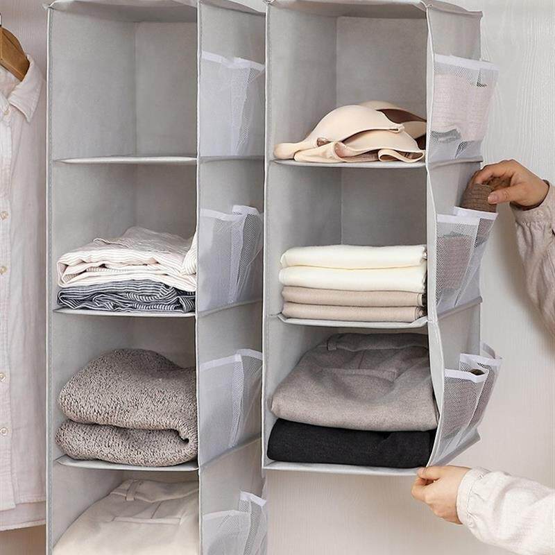 wardrobe storage artifact underwear hanging bag衣柜收纳神器