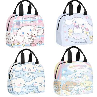 Sanrio Anime Cute Cinnamoroll Insulated Cooler Lunch Box B