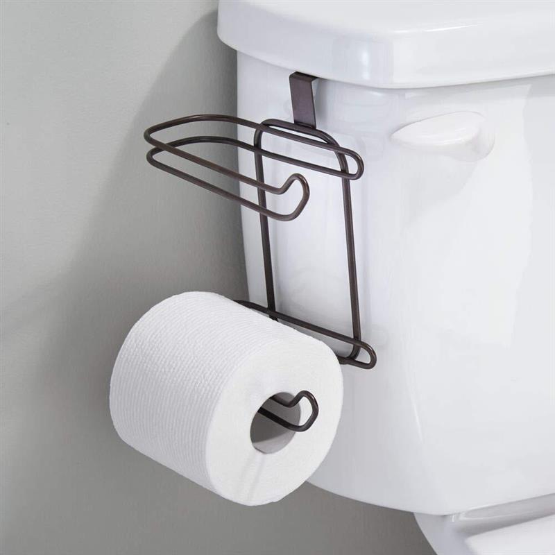 Toilet Tissue Paper Holder Shelf Bathroom kitchen Towel Roll
