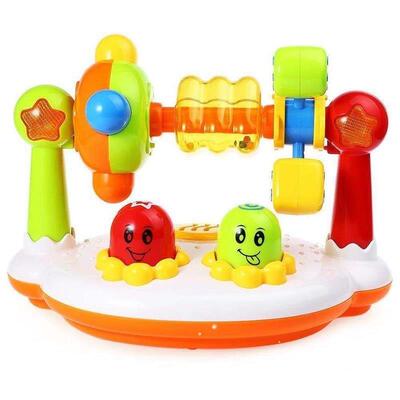 Lovely Baby Safe Batteryoperated Musical Rotatin Windmill