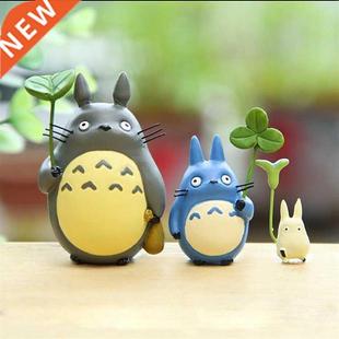 Hot Totoro With Leaf Figure Toy Studio Ghibli Miyazaki Hayao