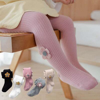 Childrens Pantyhose Spring and Autumn White Babys Pants Ba