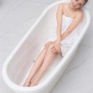 Bathtub foldable children bath tub swim bucket adult large