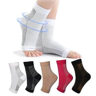 1Pair Neuropathy Socks Ankle Protector Anti Fatigue Compress