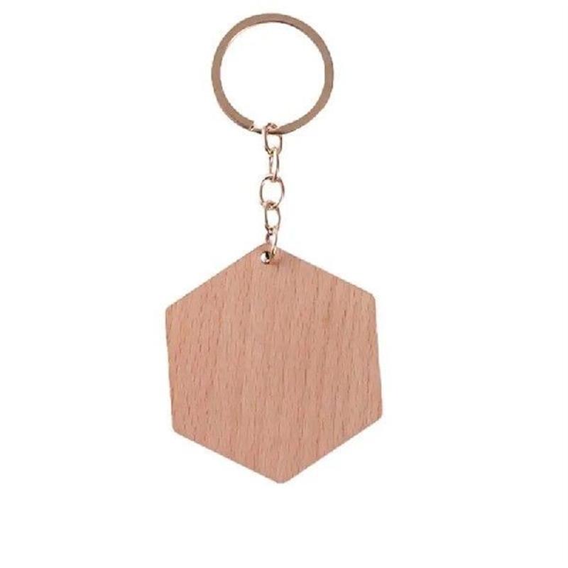 Wooden Keychain Blanks Wooden Key Rings For Engraving