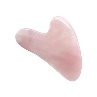 sha Stone Quartz Jade Guasha Rose Gua Massage Natural Board