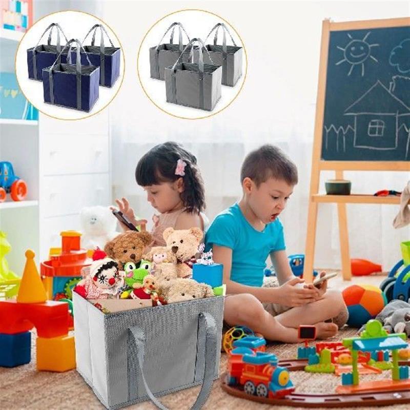 New 3 Pcs Grocery Bags Reusable Grocery Tote Collapsible