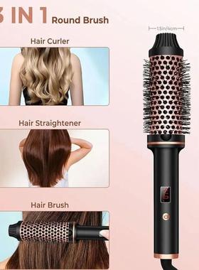 Thermal Brush 15 Inch Heated Curling Brush Ceramic Curlin
