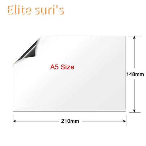 A5 Magnetic Whiteboard Fridge Magnets Dry Wipe White Board M