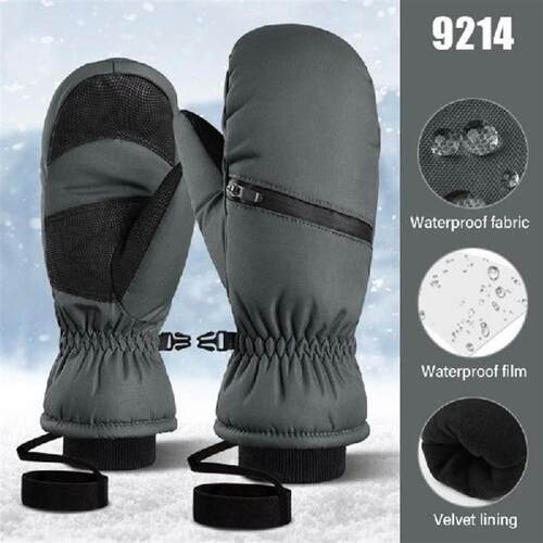 Ski Mittens for Men and Women Winter Gloves Water Resistant