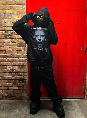 自主 VTM FW18 Rammstein Sehnsucht Hoodie渴望乐队经典人像卫衣