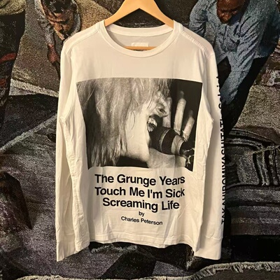 自主19ssThe Soloist Charles Peterson Kut Cobain 宫下贵弘卫衣