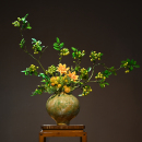 新中式 饰宋韵摆件 景德镇陶瓷釉色花瓶艺术插花客厅玄关酒店家居装