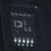 AD9833 AD9833BRMZ 丝印D68 AD5623RBRMZ-5 MSOP-10封装 丝印D86
