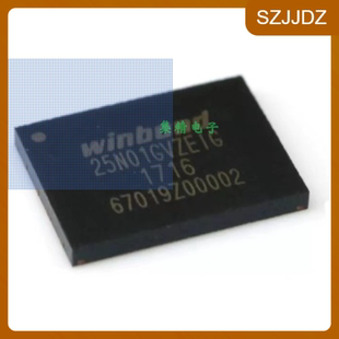 原装正品 贴片 W25N01GVZEIG WSON-8 3V 1Gb 串行NAND闪存芯片