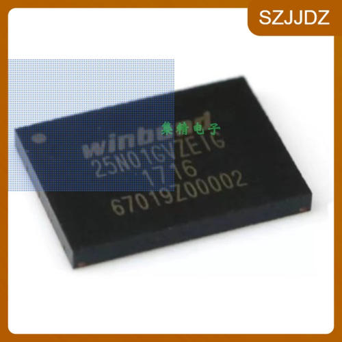 原装正品 贴片 W25N01GVZEIG WSON-8 3V 1Gb 串行NAND闪存芯片