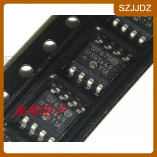 正品 PIC12F675-I/SN SOP 12F675 8位闪存 PIC12F629-I/SN