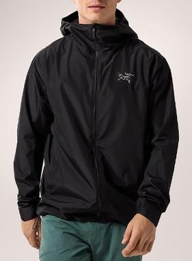 正品始祖鸟Arcteryx 现货 Solano Hoody防风春秋冬软壳夹克冲锋衣