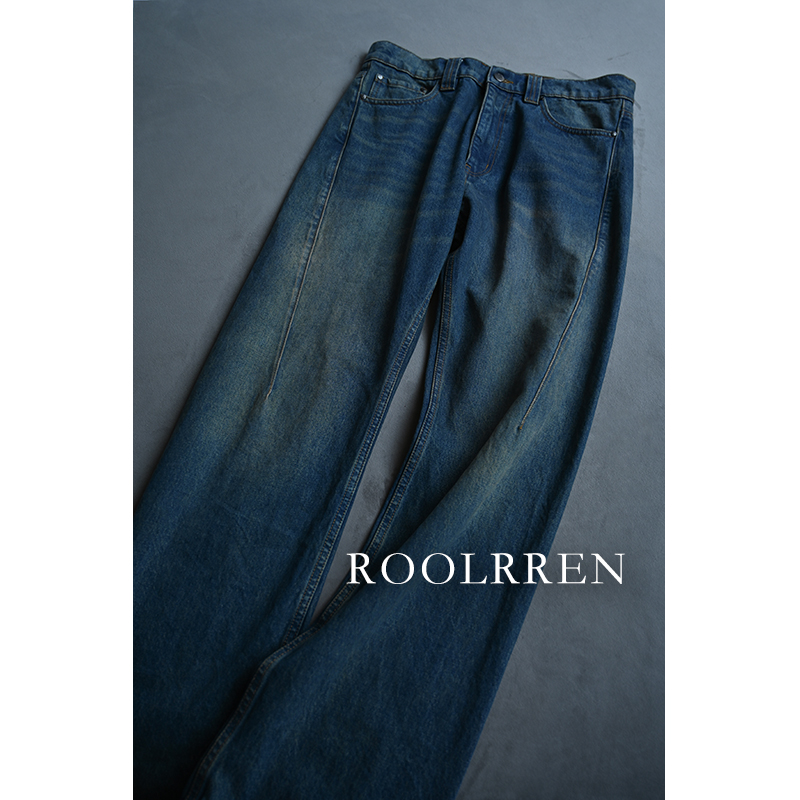 ROOLRREN长裤水洗复古秋季