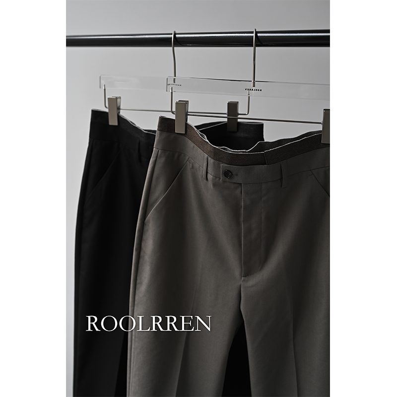 ROOLRREN休闲直筒裤春秋长裤