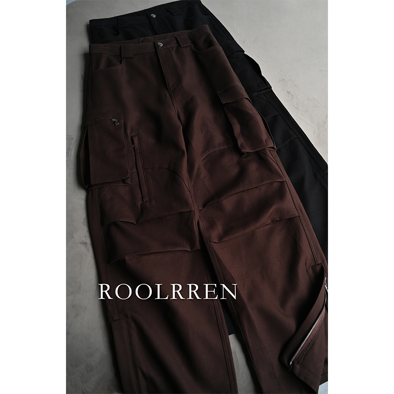 ROOLRREN休闲裤立体裁剪