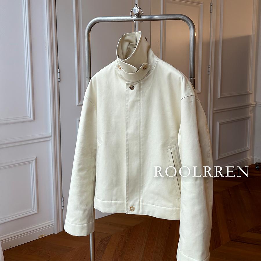 短款拉链夹克外套ROOLRREN24AW