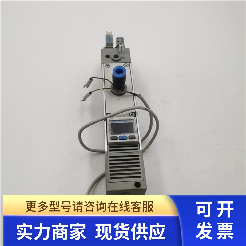 拆机SMC真空发生器ZL112-K15MZ-DNL+压力表+电磁阀SYJ514-5MOZ