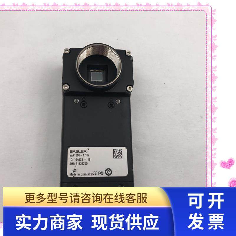 巴斯勒BASLER 工业相机scA1390-17fm 拆机件 成色新  功能完好