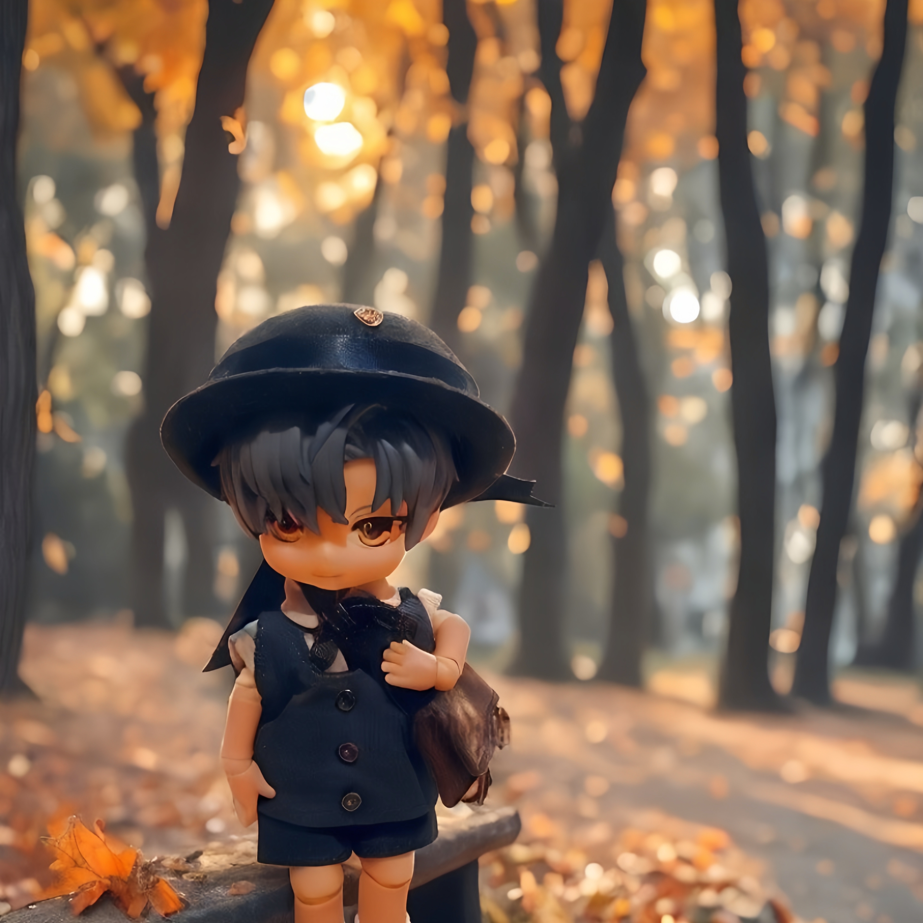 恋与制作人凌肖ob11整娃12分BJD素体娃衣粘土人玩偶手办可动人偶