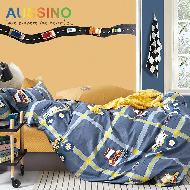 全棉四件套100床单人被套学生宿舍秋冬纯棉三件套床上用品4