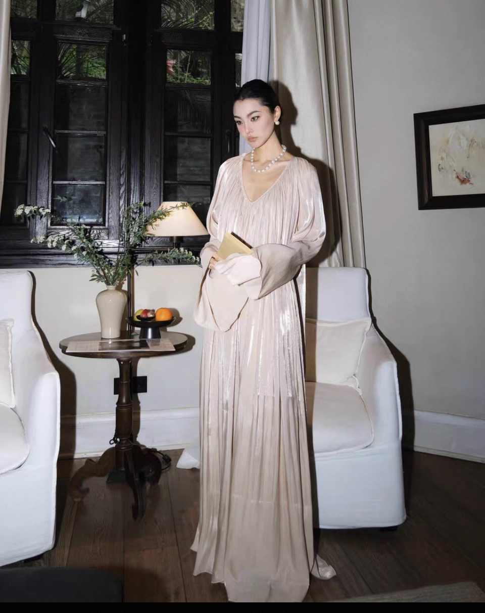 高个子180加长版长袍连衣裙气质