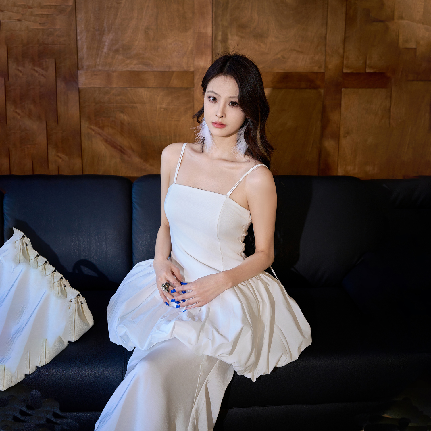 气质韩版高级感吊带裙+半身裙