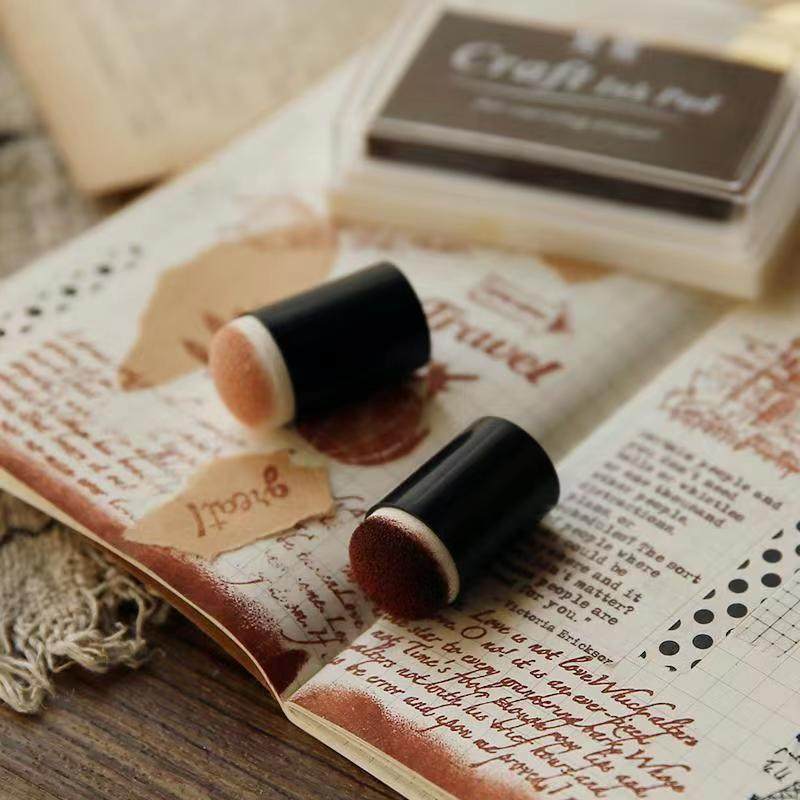 复古印章涂抹上色工具手帐印泥晕染手工diy橡皮章印章泥海绵指套,文具电教/文化用品/商务用品,淘宝优惠券,粉丝福利购,淘宝优惠卷