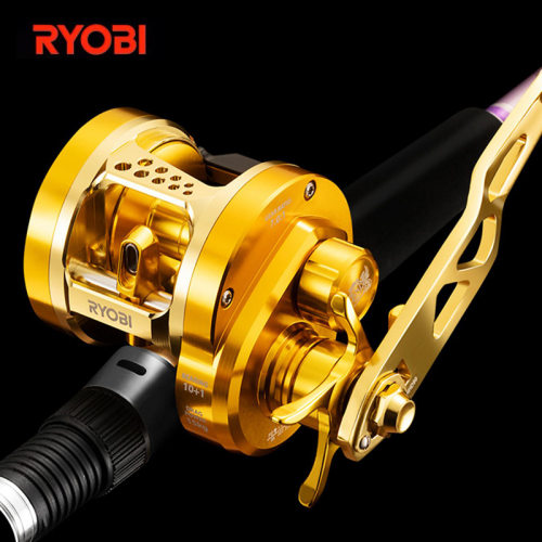 RYOBI利优比瓦留斯全金属鼓轮11轴碳片刹车远投雷强轮采源宝