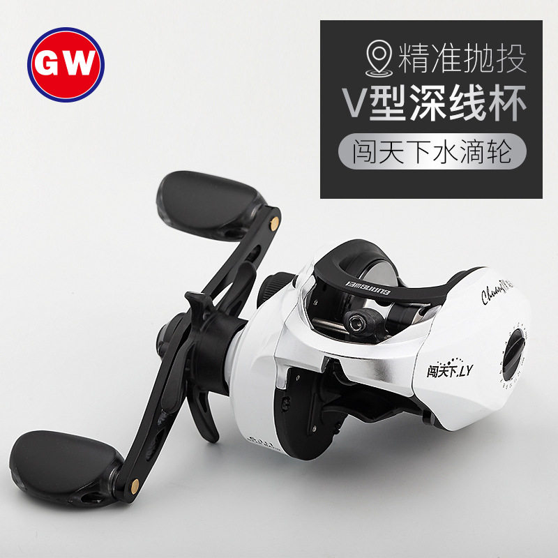 GW光威渔轮水滴轮路亚鱼线轮闯天下左手右手小黄轮渔轮鱼线轮渔具图片