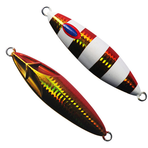 短骨慢摇南油深海钓夜光铁板路亚假饵250克红甘马鲛烟仔虎JIGGING