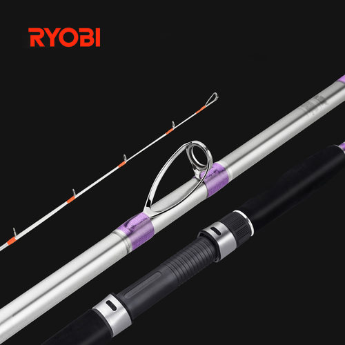 RYOBI日本利优比冲潮船钓海钓竿远投抛竿fuji富士导眼超硬打黑