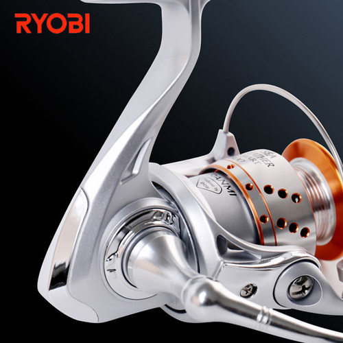 RYOBI纺车轮微物迷你金属线杯路亚轮鱼线轮冰钓SEA-FEATHER-SMART