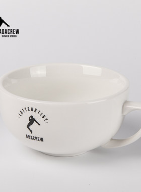 ADACREW 太空人系列 咖啡杯 泽田杯 陶瓷白 压纹 拿铁 350ml 现货