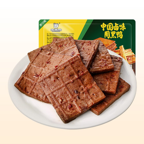周黑鸭锁鲜卤豆干香干150g武汉