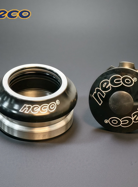 NeCo自行车碗组 28MM 38MM 10.5高度 铝合金双培林无螺纹头管碗组