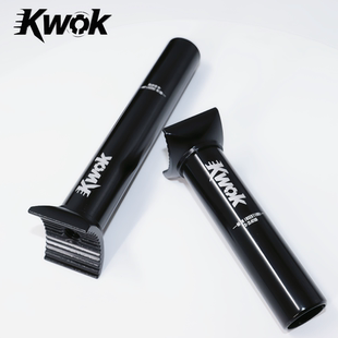 kwok自行车座管铝合金小轮车专用BMX土坡坐杆25.4/100/150mm规格
