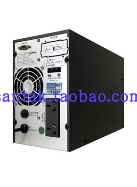 山特C1KS 1000VA800W UPS电源主机1台 12V100AH蓄电池6只A6电池箱